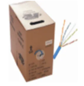 1000 FT. BLUE COLOR SOLID COPPER CAT5E PROFESSIONAL GRADE NETWORK CABLE