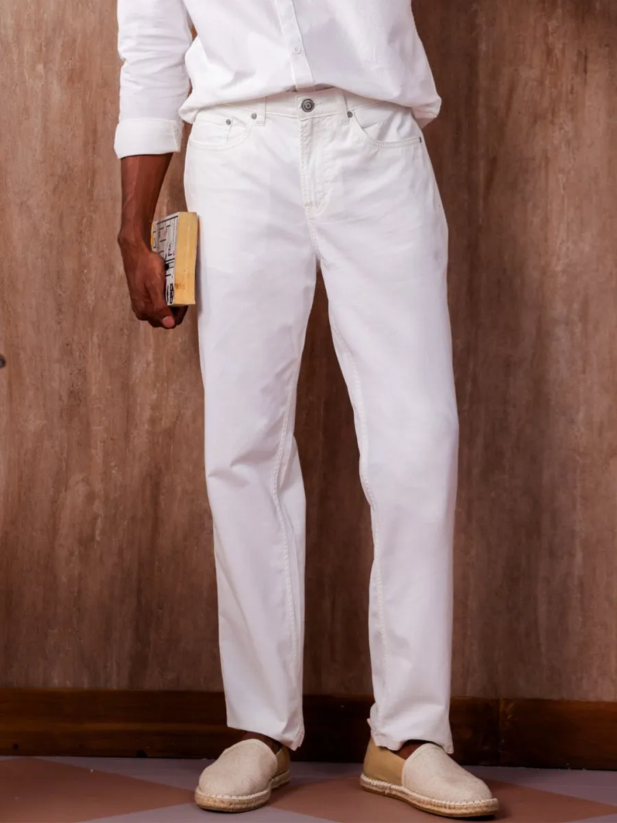 5-Pocket Stretch Chinos - Move