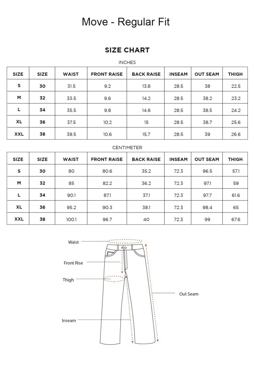 5-Pocket Stretch Chinos - Move