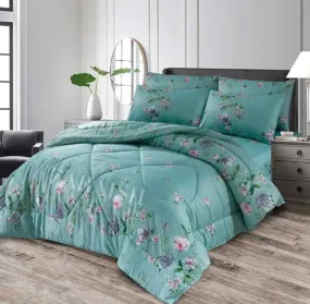 7 Pcs Quilted comforter Set 918