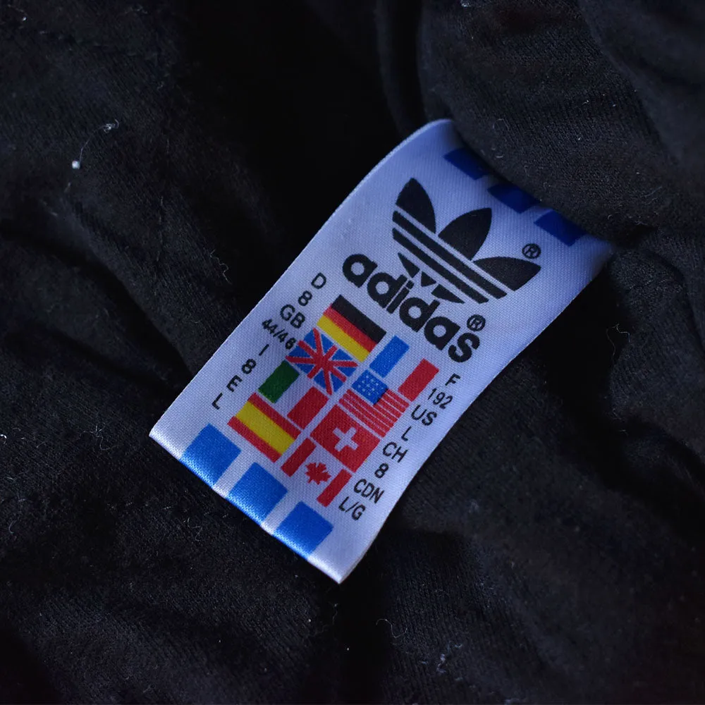 80’s adidas ナイスカラー！ 中綿入り フード付き ナイロンジャケット　240107