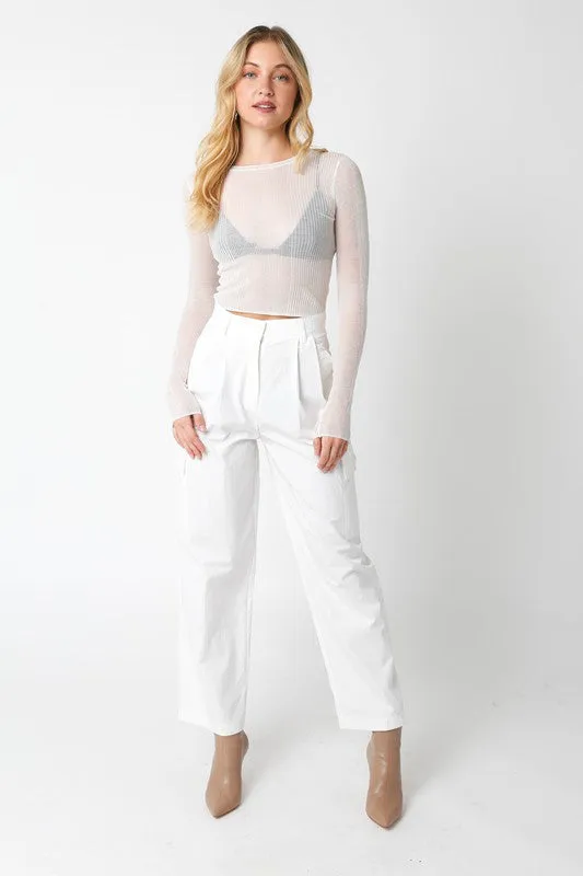 Alexis Sheer Top