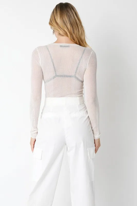 Alexis Sheer Top