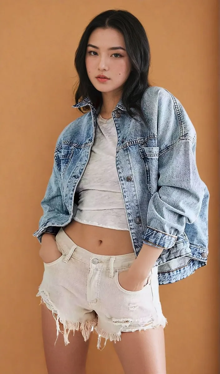Aline | Comfortable Casual Denim Jacket