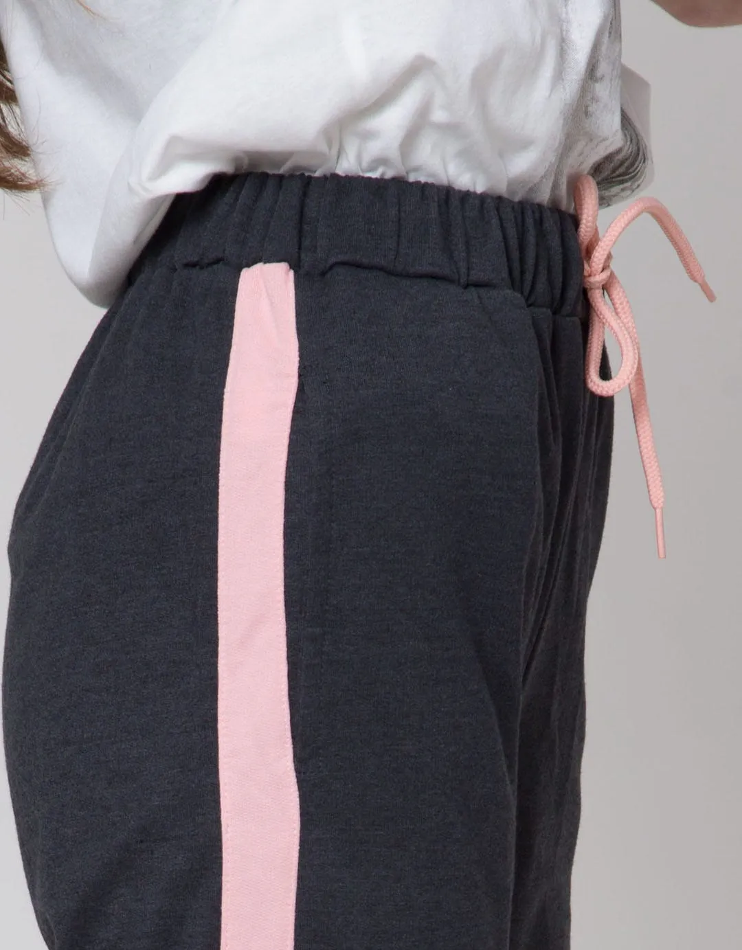 Amercian Jeans Side Stripe Celana Panjang Wanita