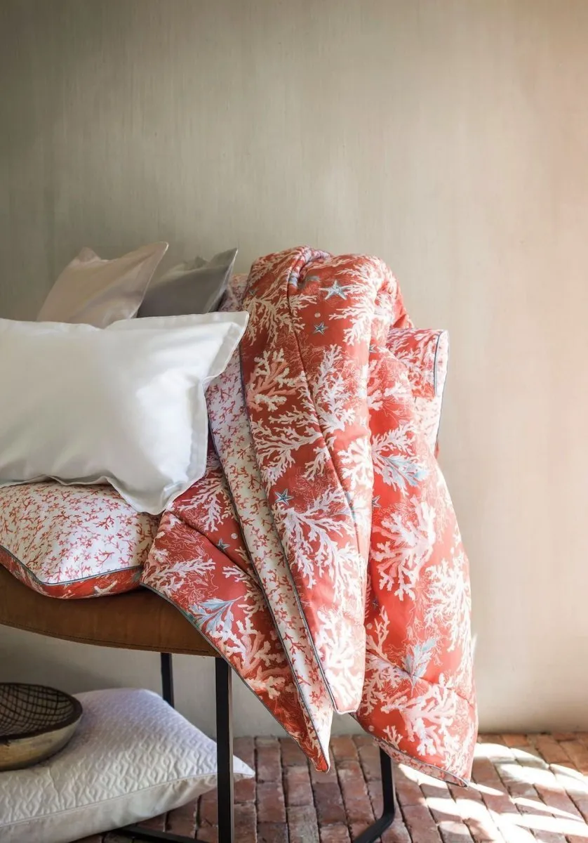 Archipel Quilted Throw & Shams by Alexandre Turpault