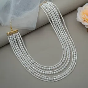 AS101458 - Pearl layer Necklace