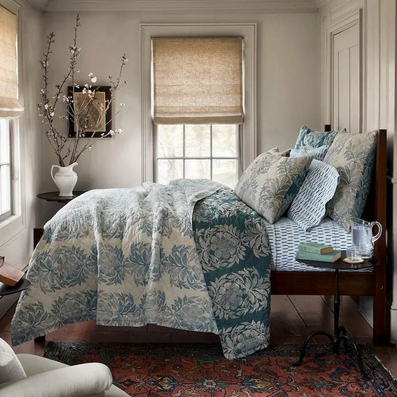 Asma Peacock Cotton Quilts by John Robshaw