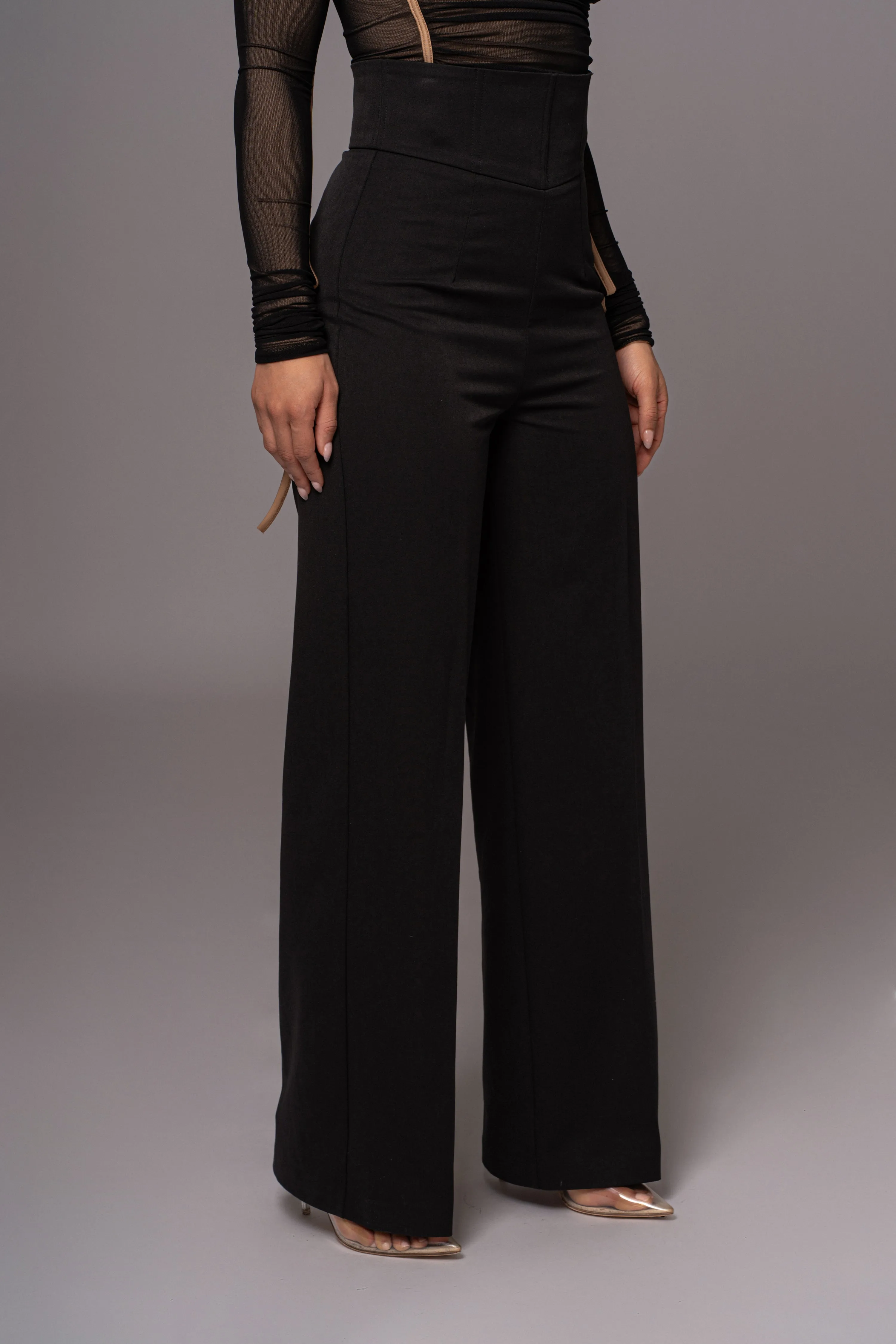 Black Novena Woven Pants