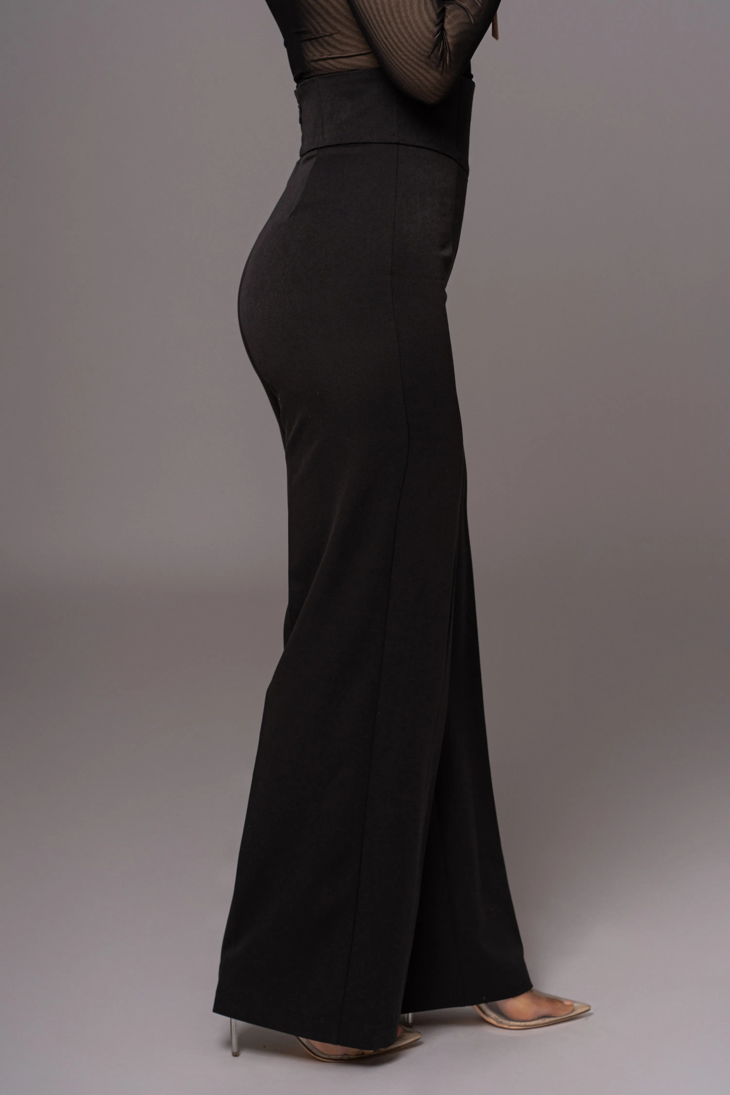 Black Novena Woven Pants