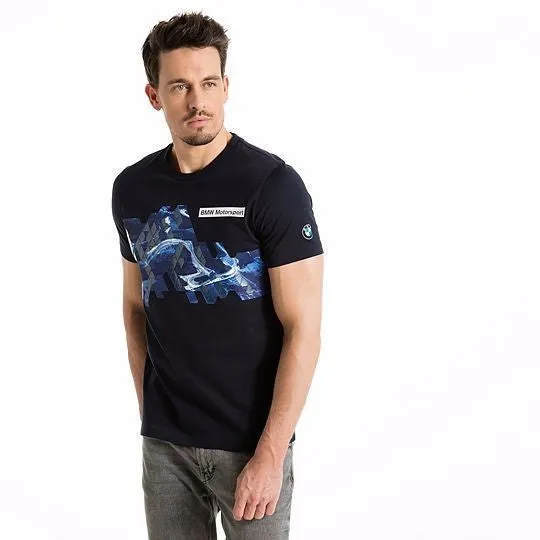 BMW T-shirt, Puma BMW Logo Graphic, Blue, 2017