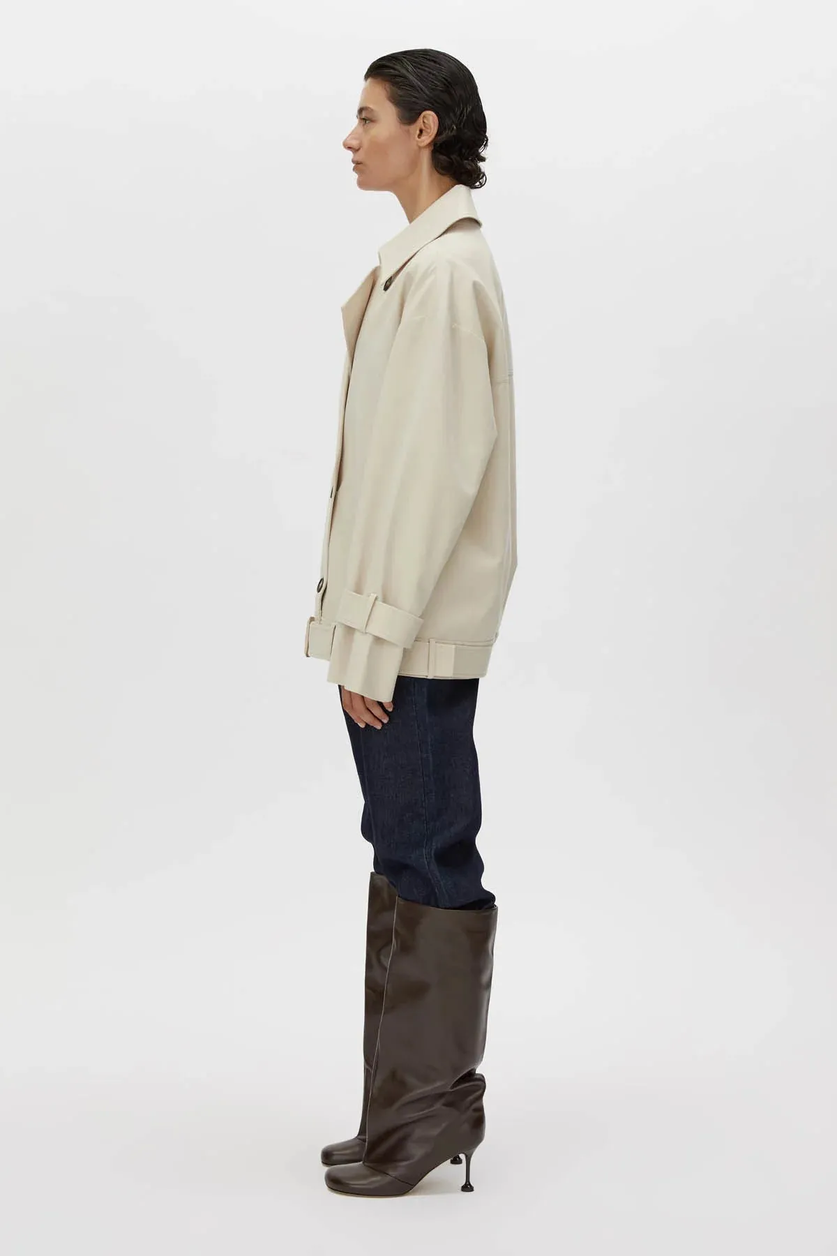 Camilla & Marc, Neroli Short Trench | Alabaster