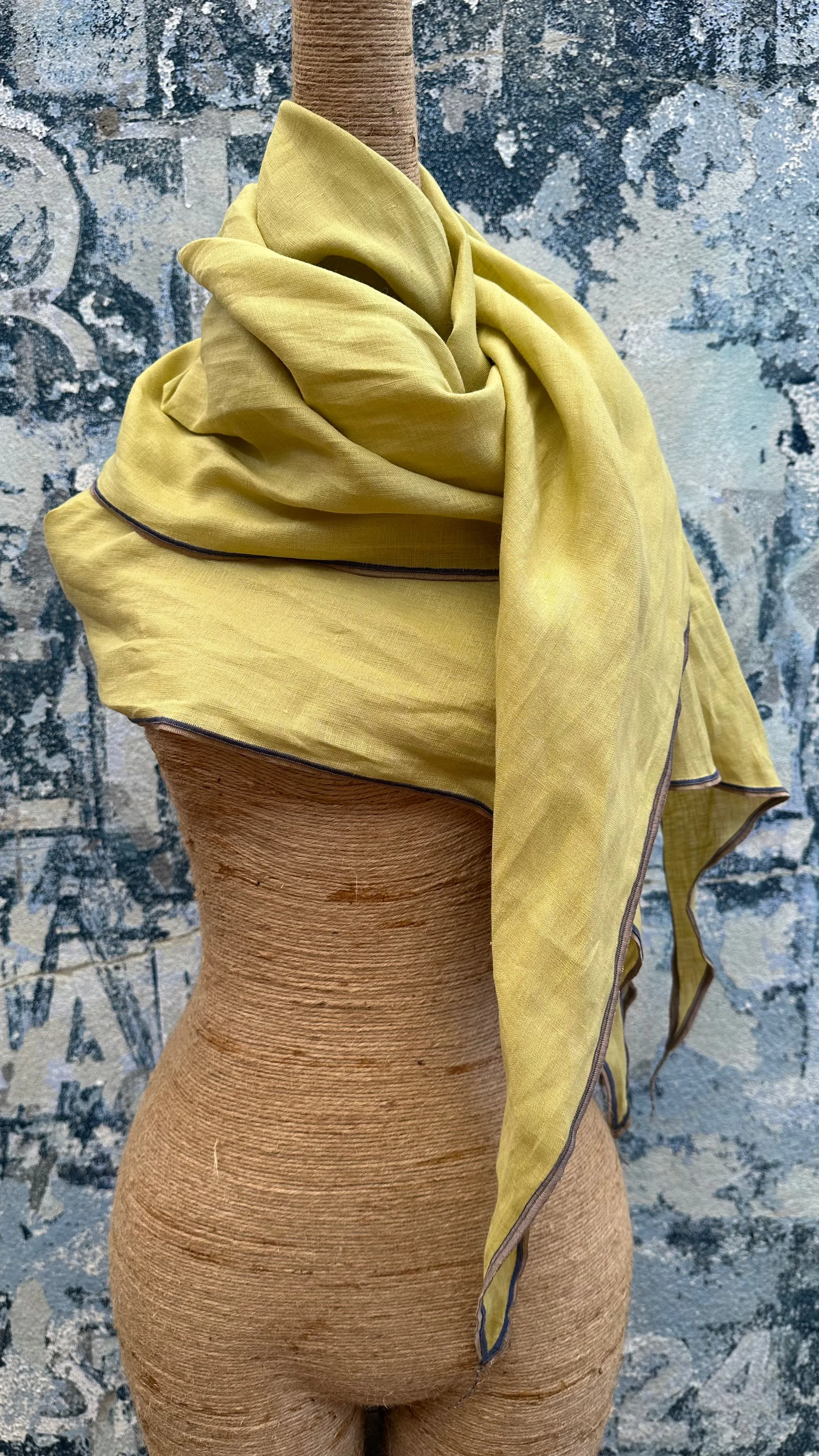 Capri Lemon Snuggles Scarf