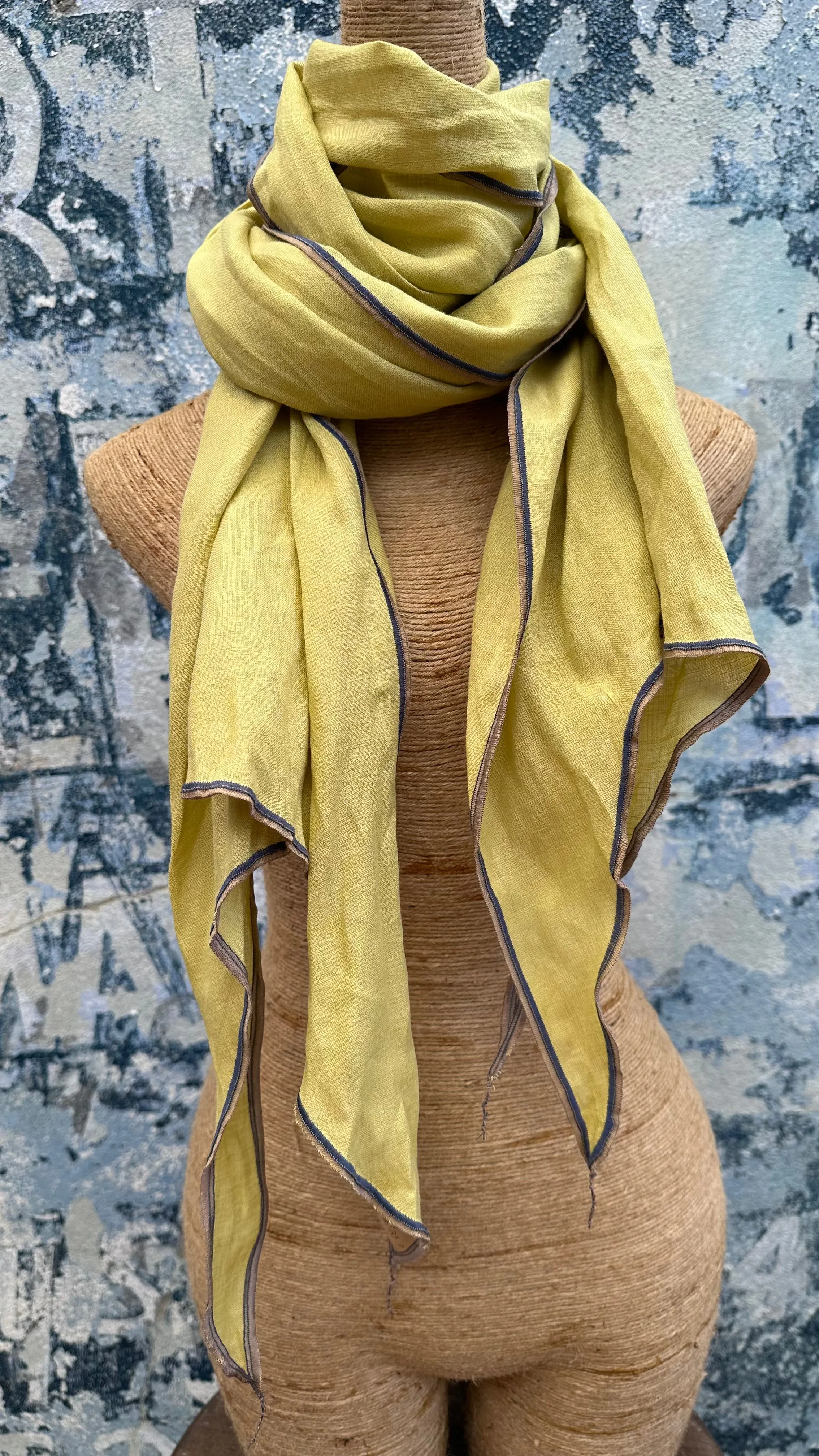 Capri Lemon Snuggles Scarf