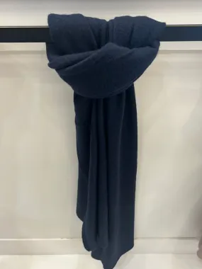 Cashmere Scarf Deep Navy