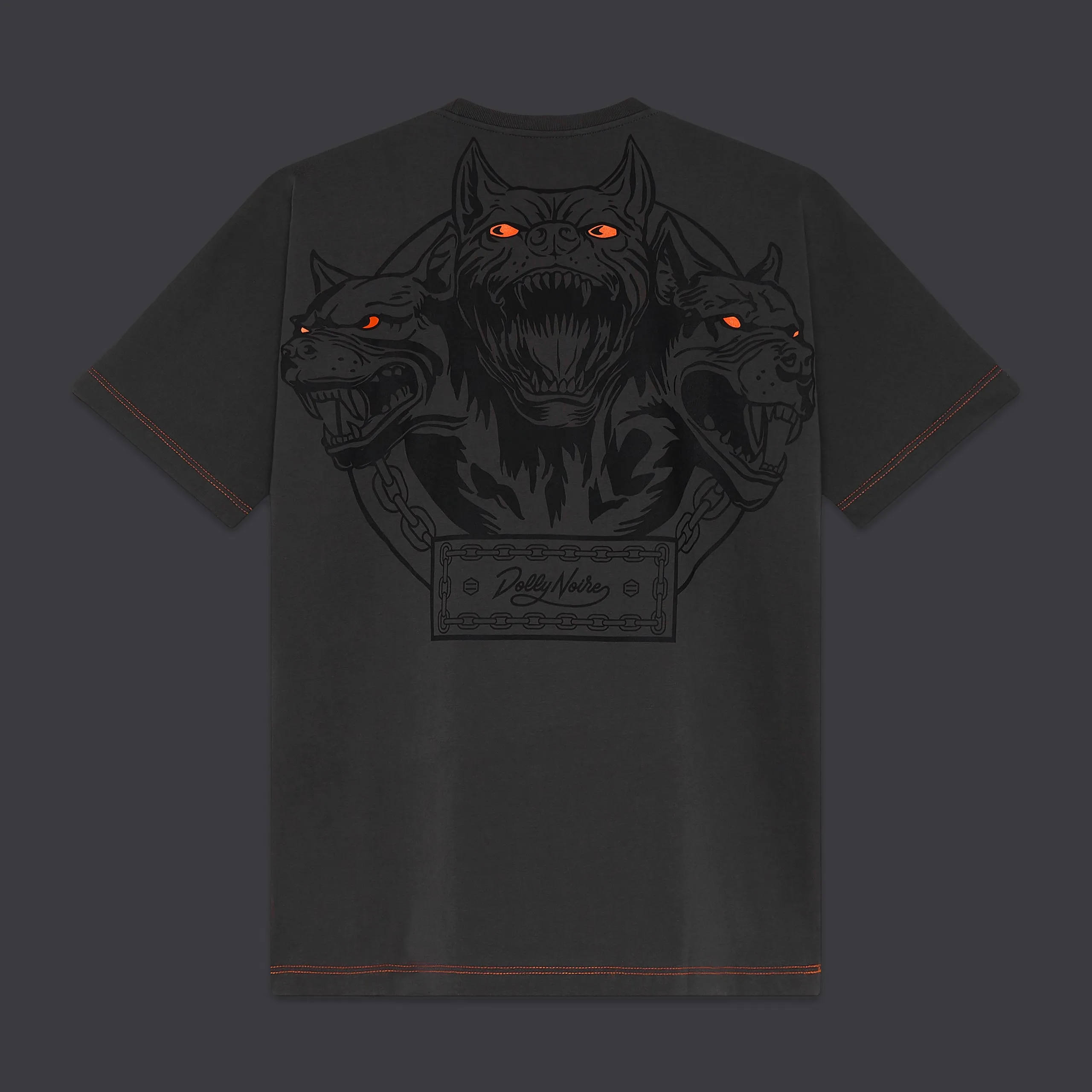 Cerberus Over Kimono Tee Grey