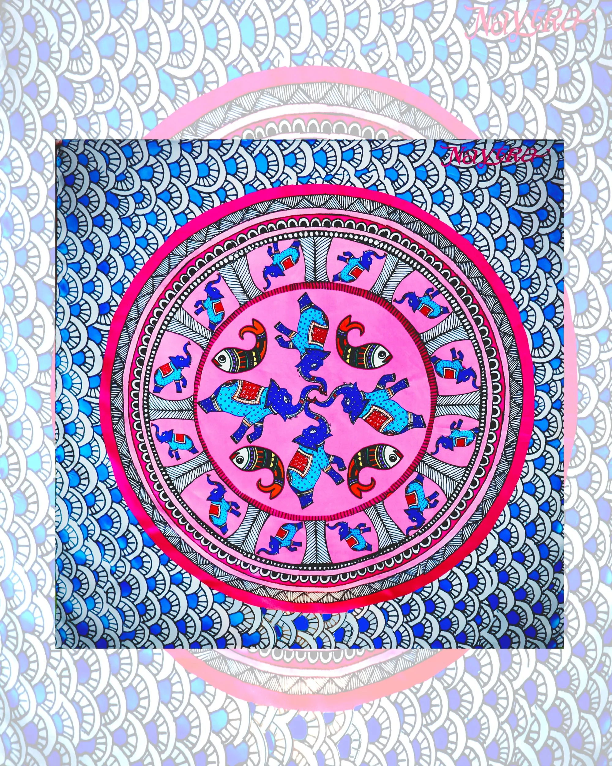 Chakra Scarf, Definition: Wheel
