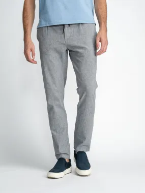 Chinos with drawstring