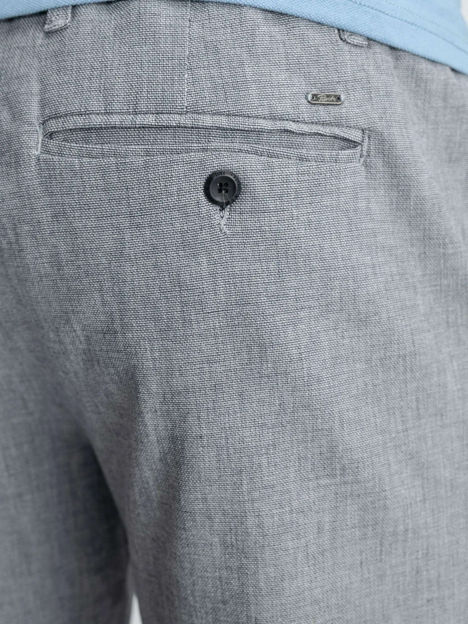 Chinos with drawstring