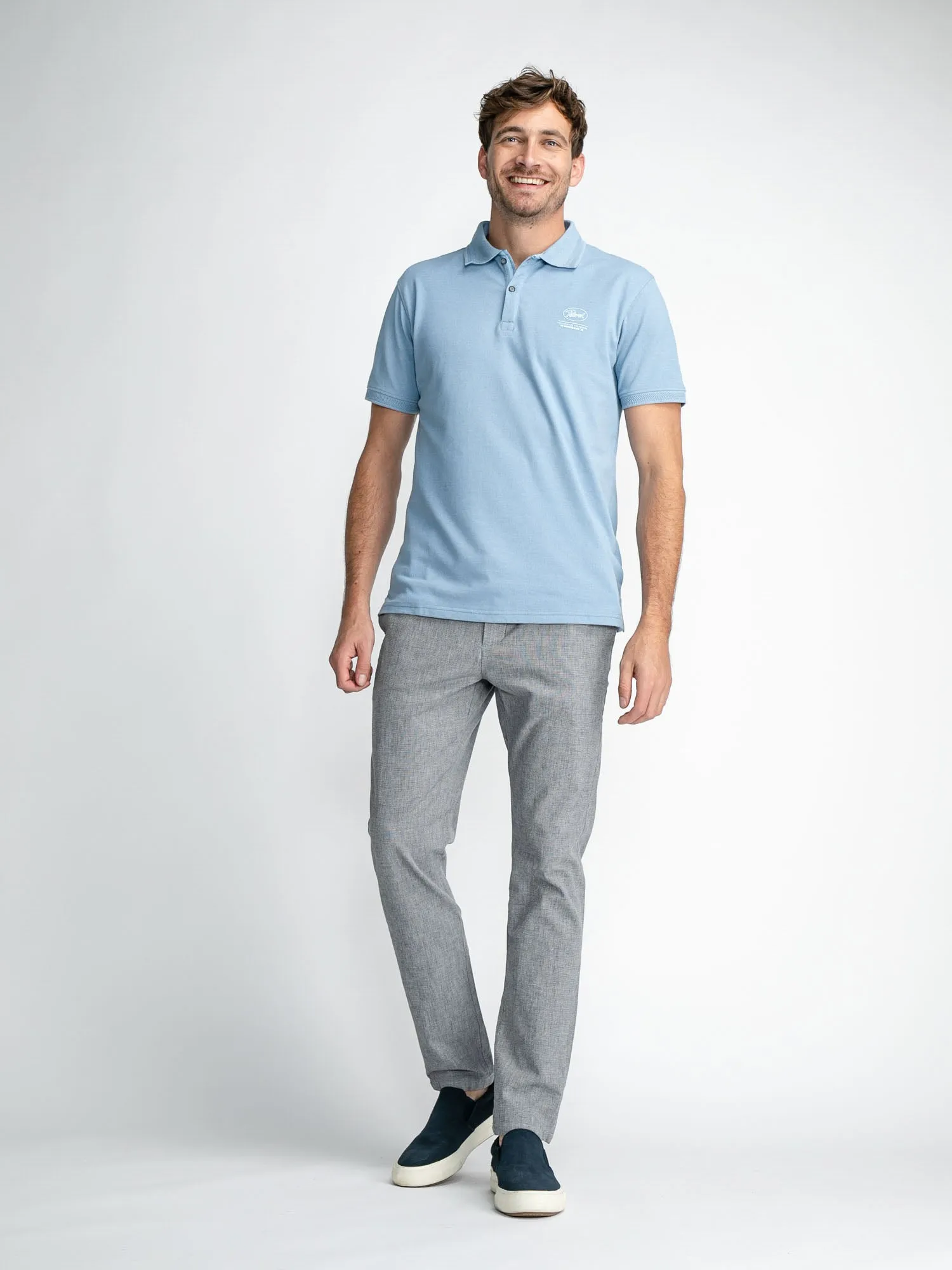 Chinos with drawstring