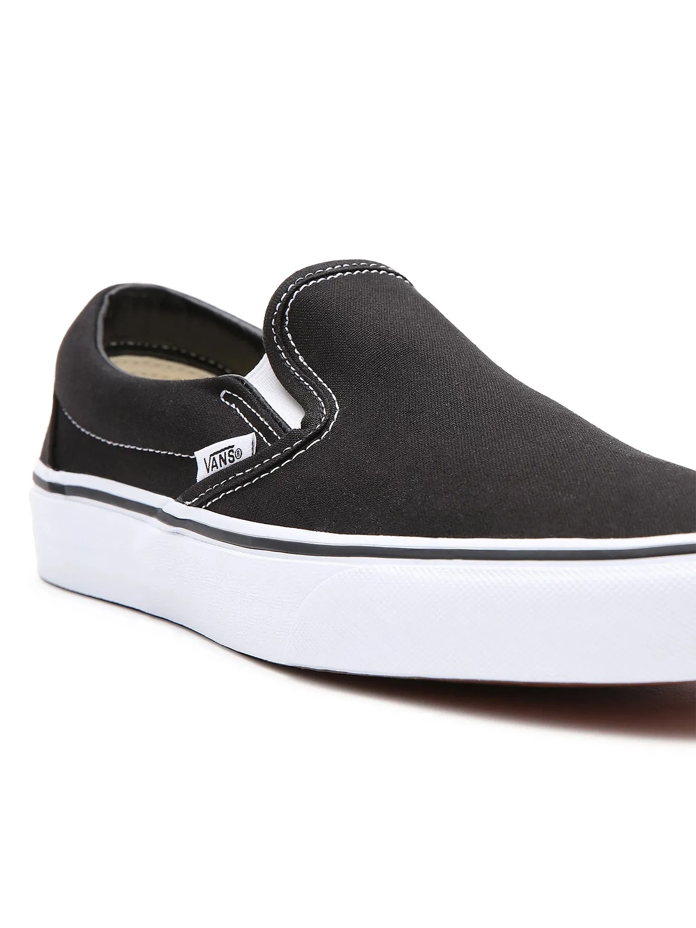 Classic Slip-On Black Shoes