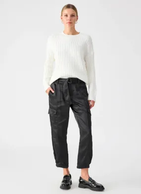 Classy Cargo Trouser Satin