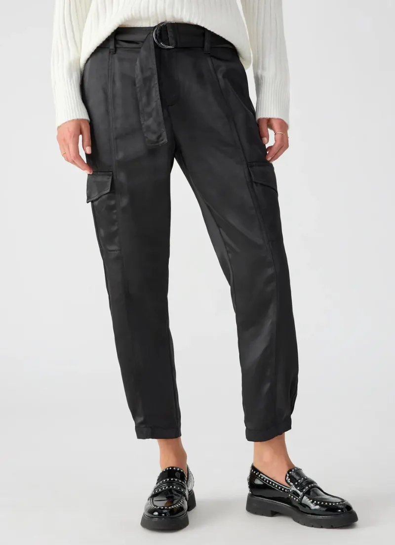 Classy Cargo Trouser Satin