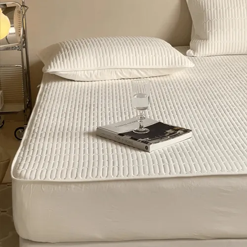 Comfortable Thicken Quilted Quilting Fitted Sheets,M003