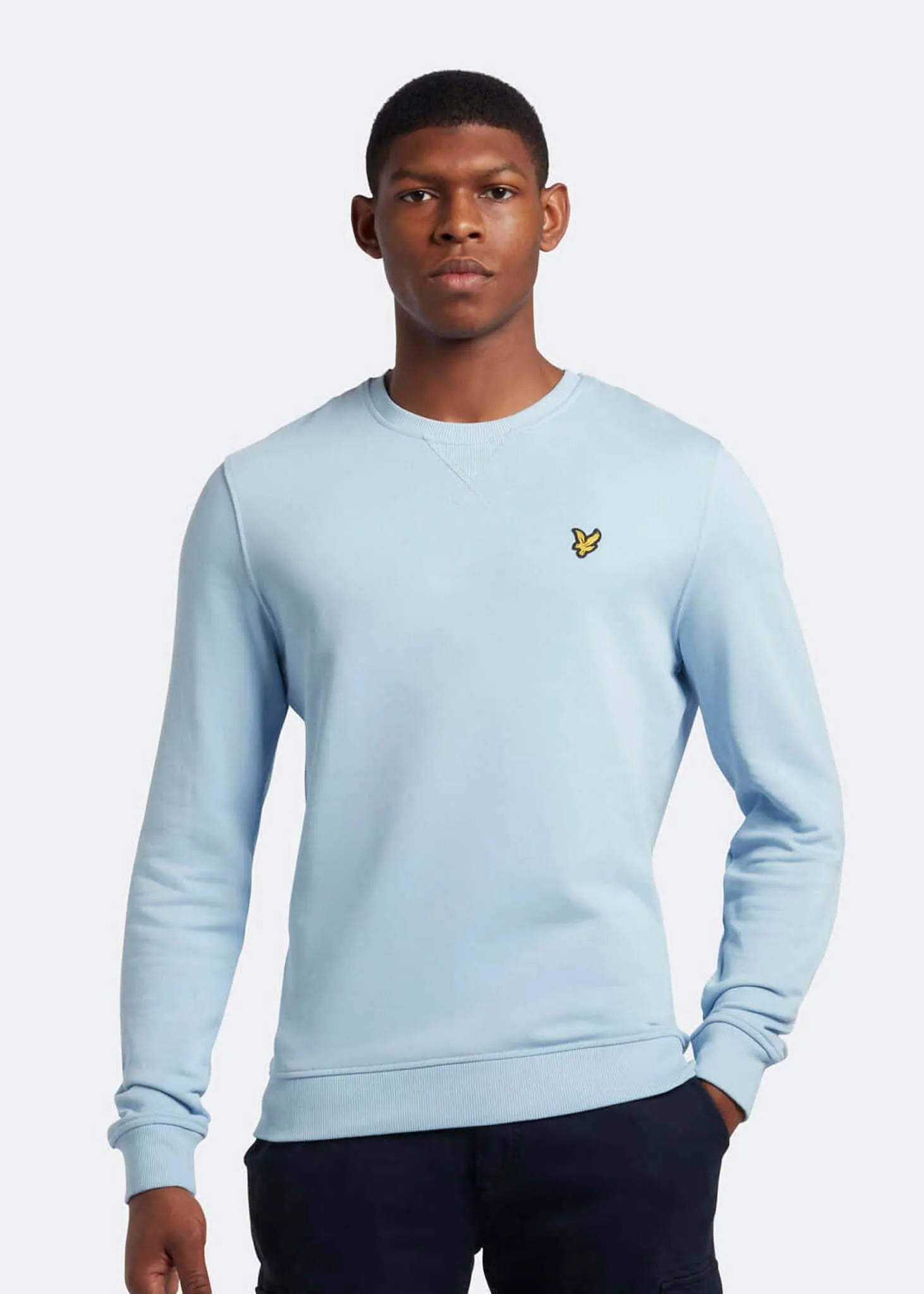 Crew neck sweatshirt - light blue