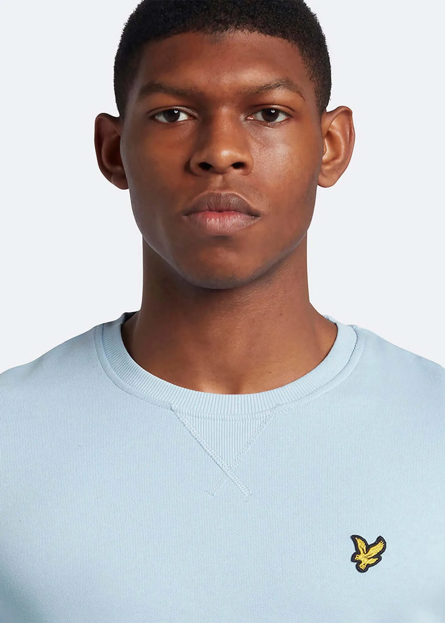Crew neck sweatshirt - light blue