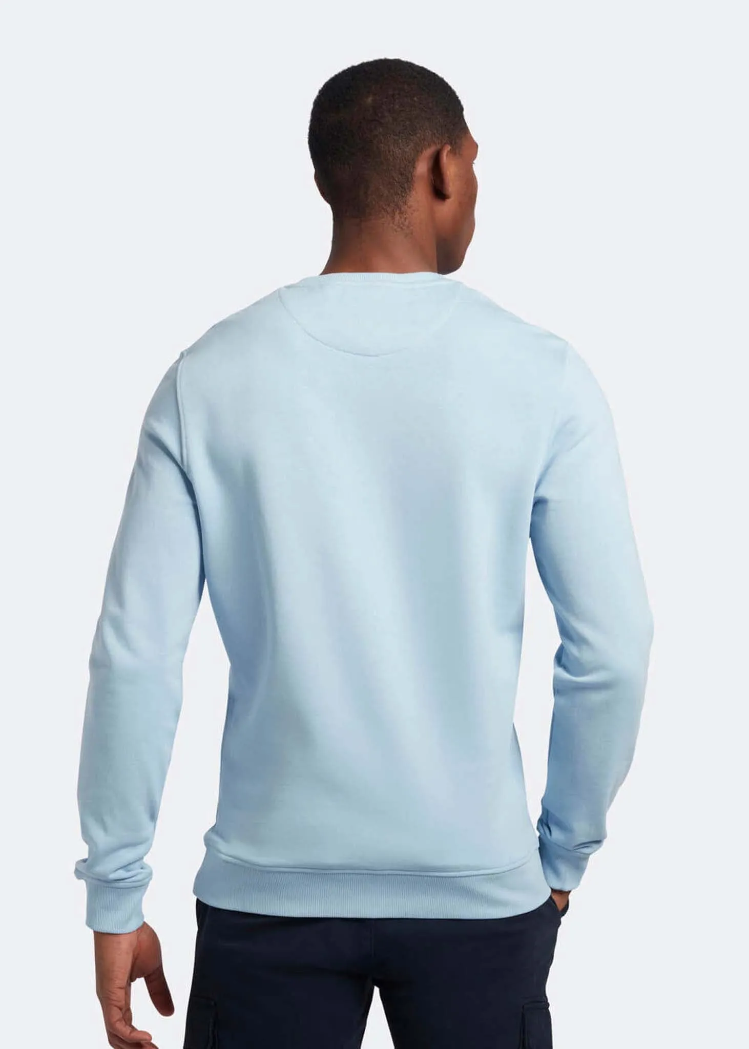 Crew neck sweatshirt - light blue