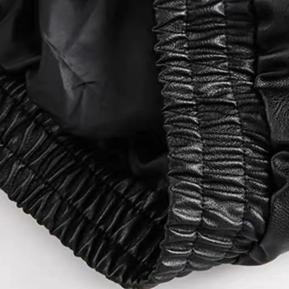 “Cute leather” Jacket
