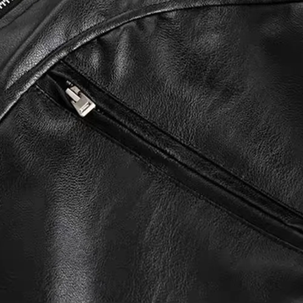 “Cute leather” Jacket