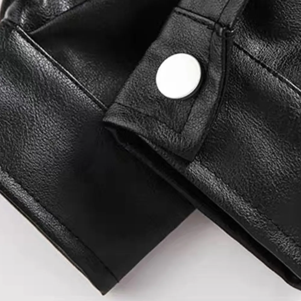 “Cute leather” Jacket