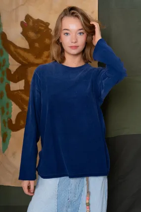 Derrick T Cotton/Recycled Sunfaded Sailor Blue