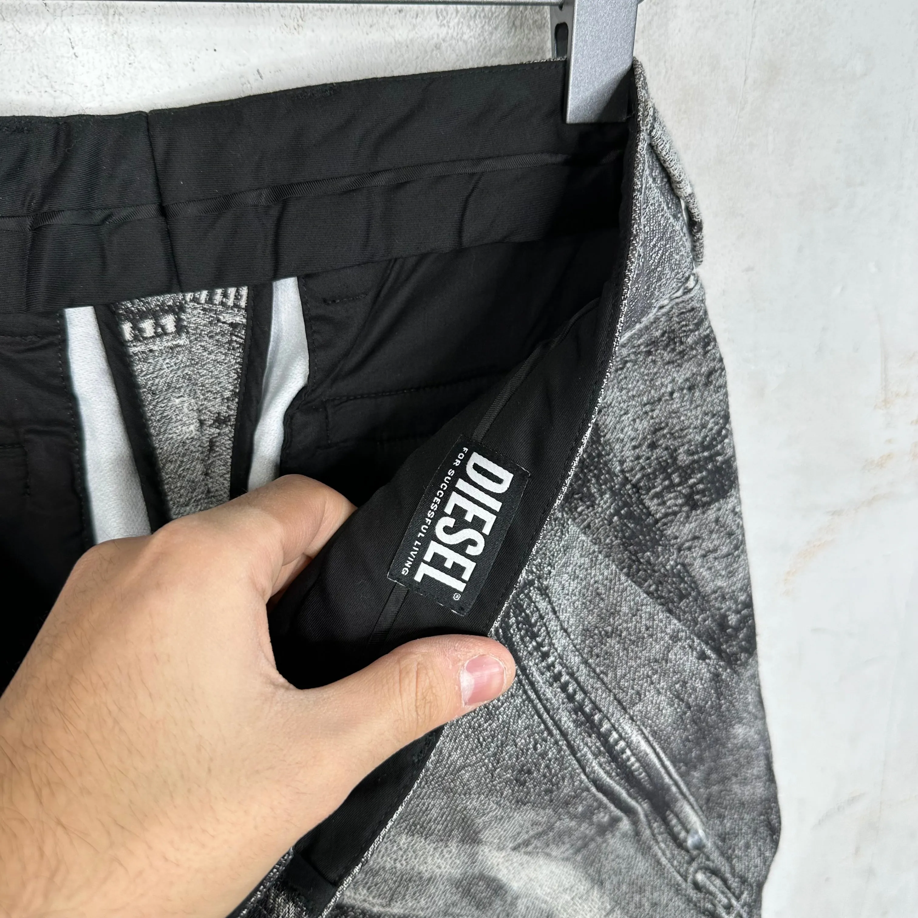 Diesel Trompe Printed Trousers