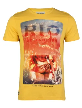 Dissident Riobum yellow t-shirt