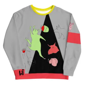 Doggy party Unisex Sweatshirt