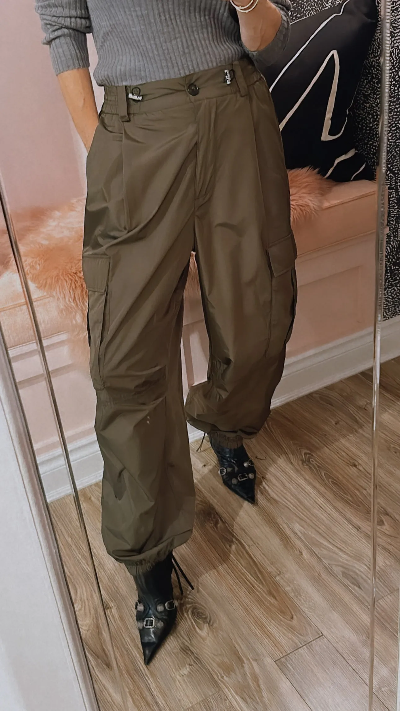 'Edwin' Parachute Pants