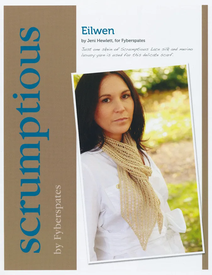 Eilwen in Fyberspates Scrumptious Lace