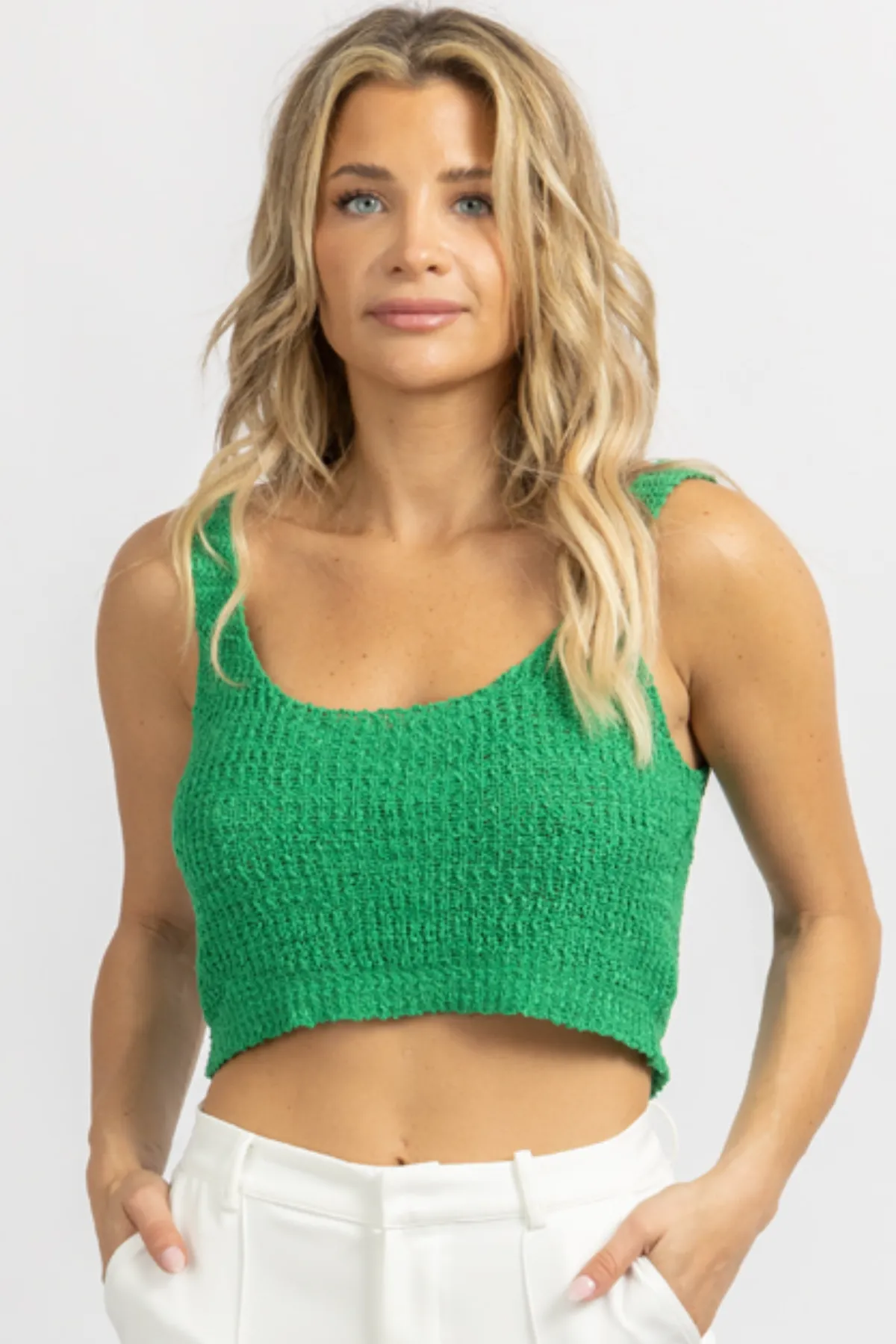 EMERALD ESME KNIT TANK TOP