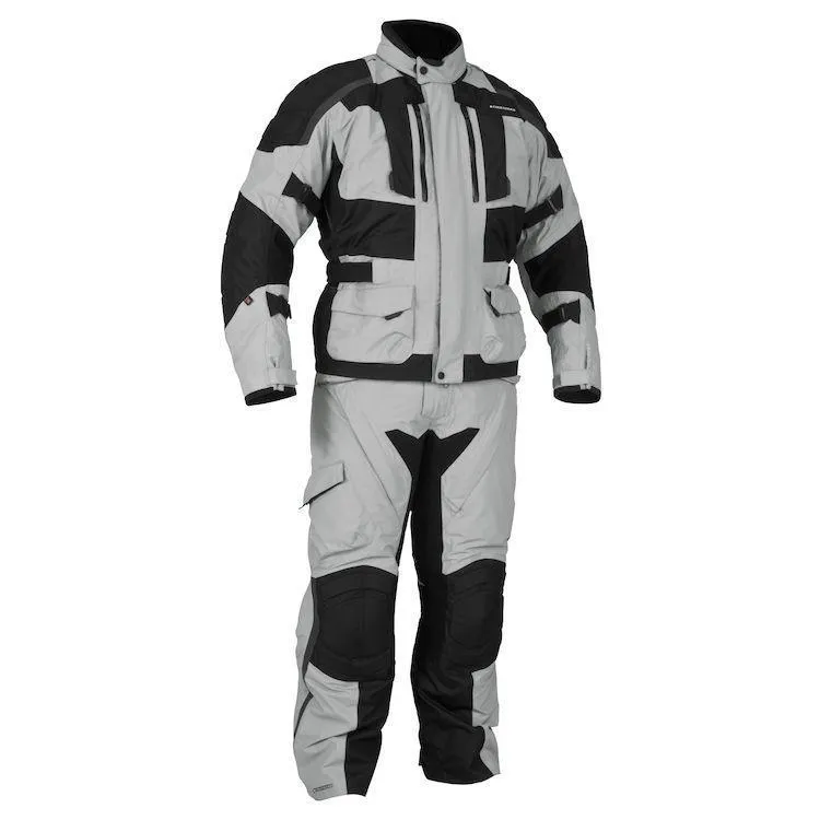 Firstgear 'Kathmandu' Men's Black/Gray Textile Pants