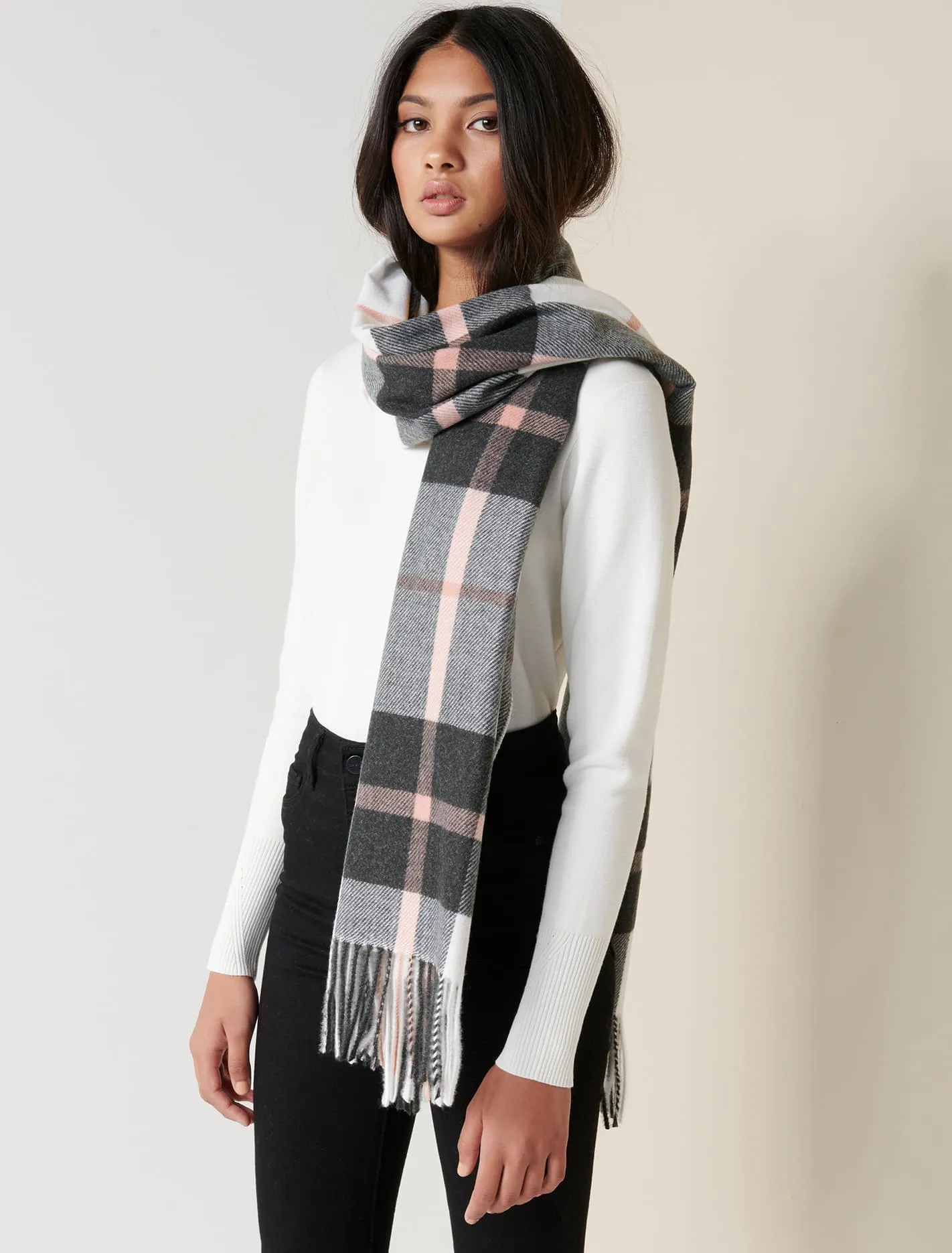 Florence Check Scarf
