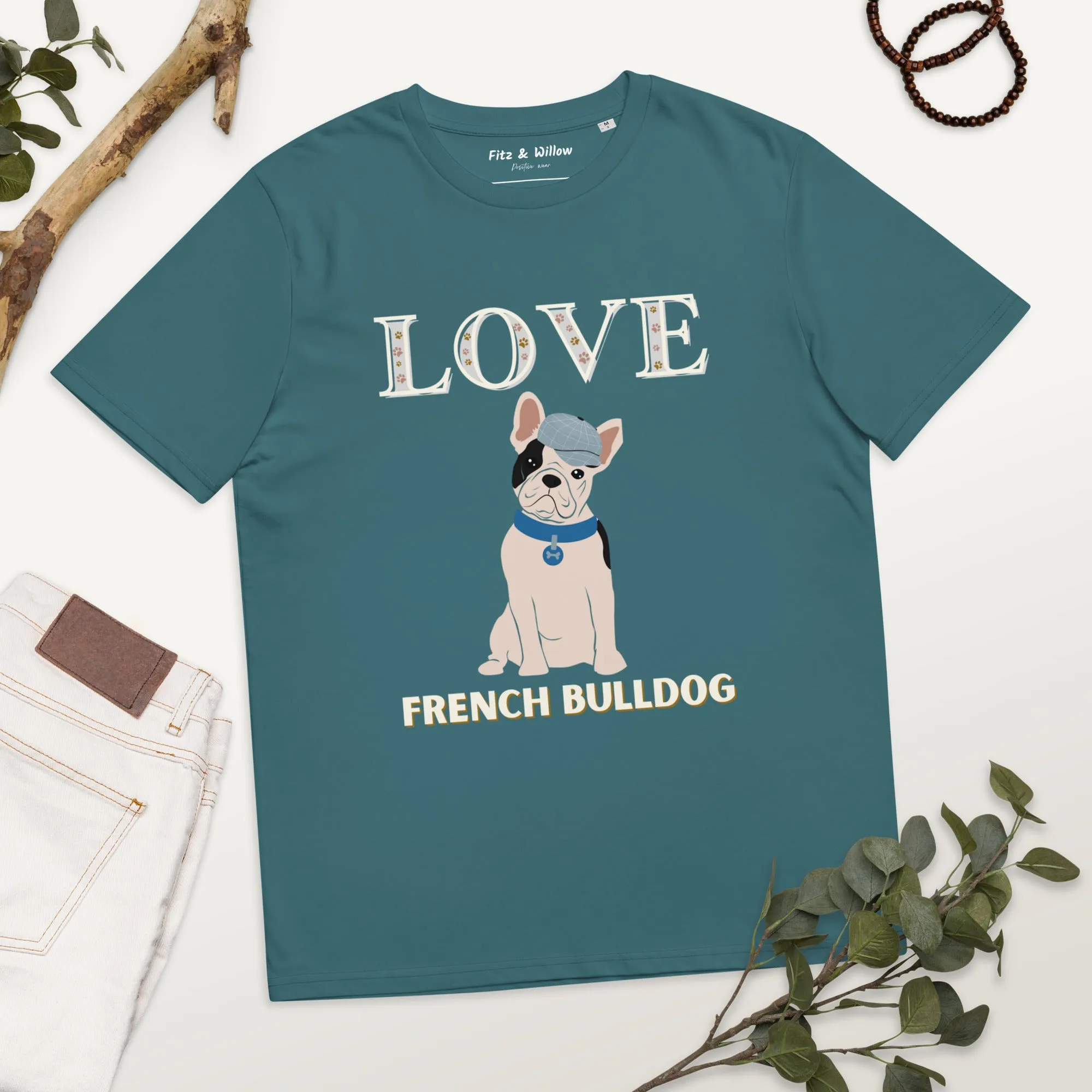 French Bulldog organic cotton tee