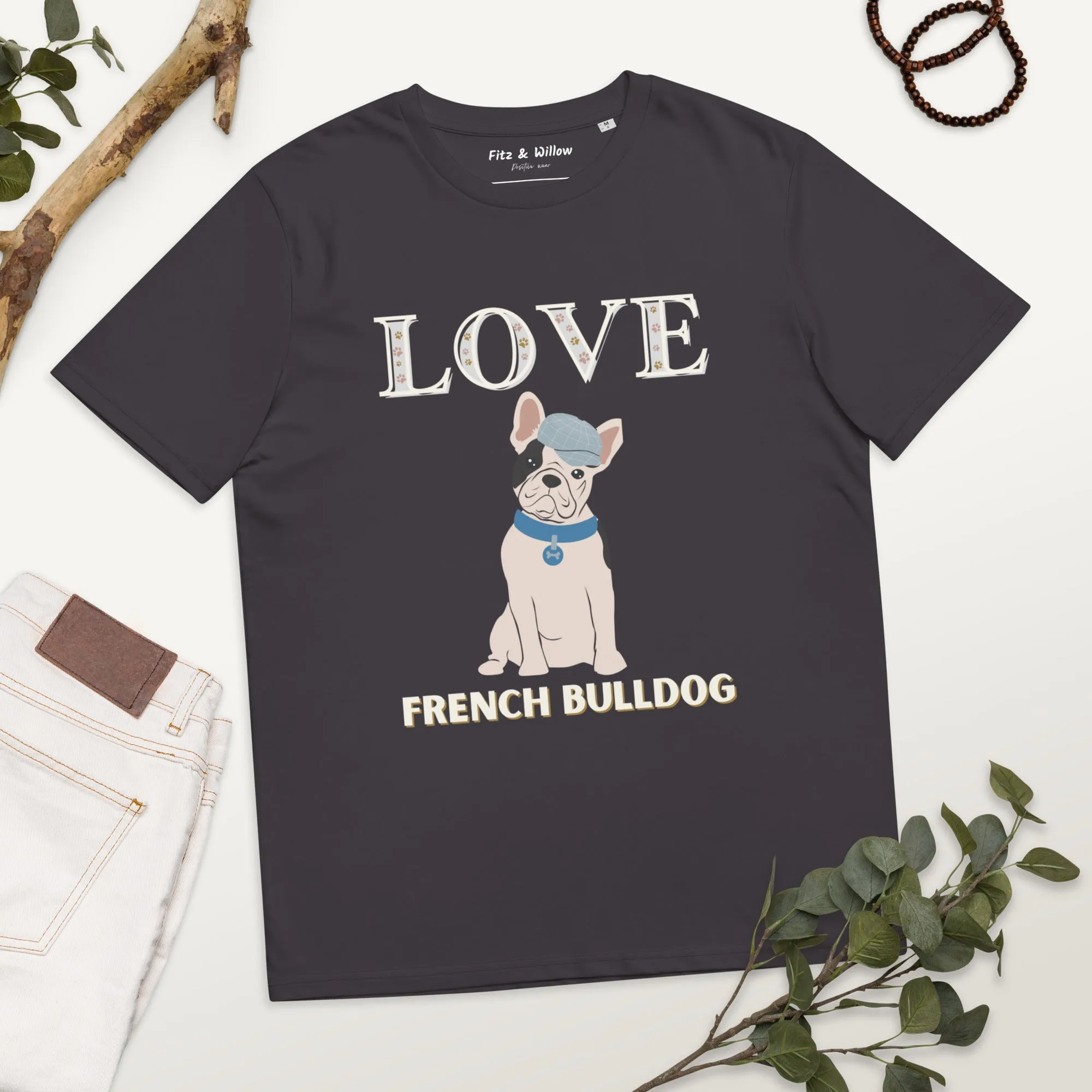 French Bulldog organic cotton tee