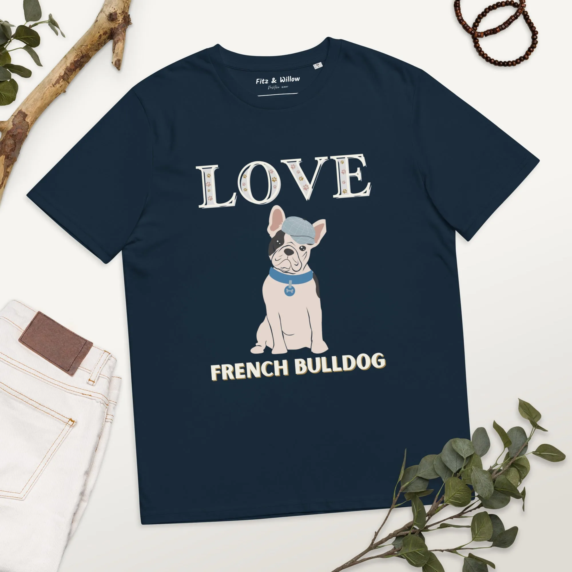 French Bulldog organic cotton tee