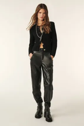 GASPARD Decorative Knit Cardigan