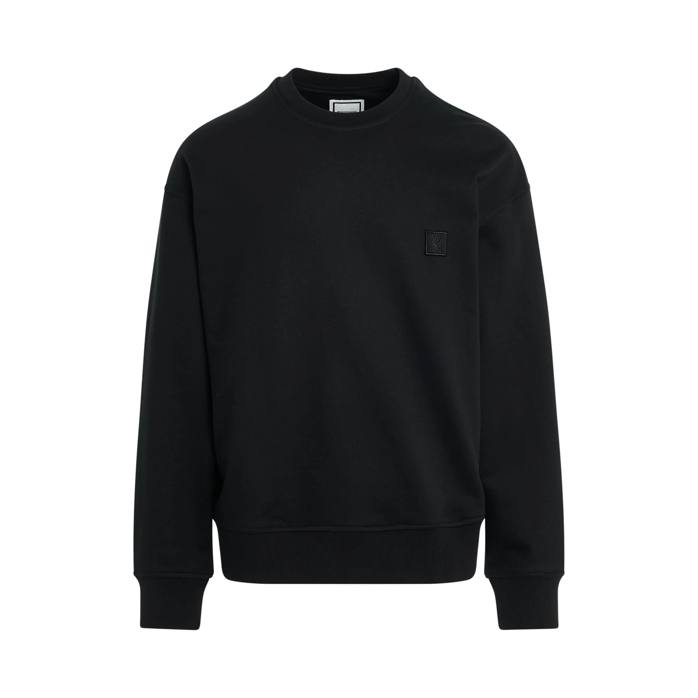 Glowing Jellyfish Print Sweatshirt in Black