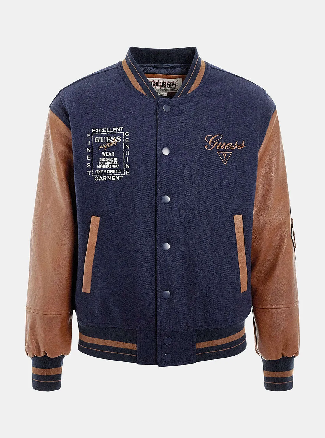Guess Originals Blue Club Varsity Jacket