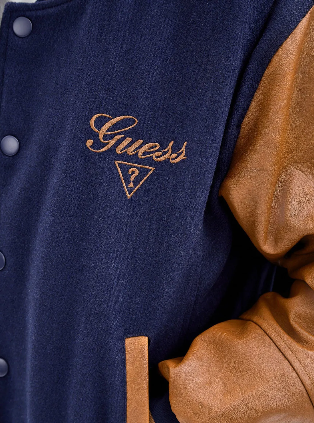 Guess Originals Blue Club Varsity Jacket